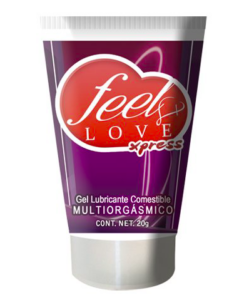 LUBRICANTE FEEL LOVE MULTIORGASMICO 20 ML - $100